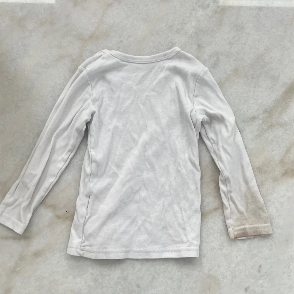 Carter's Classic White Long Sleeve Tee